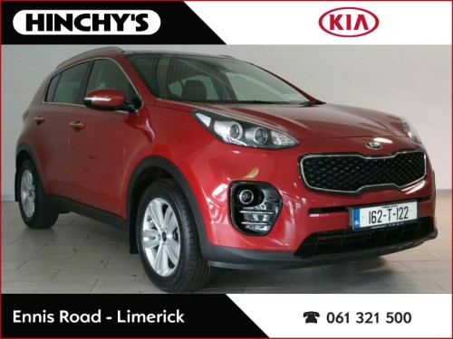 Kia Sportage 1.7 EXS 5DR MPV Diesel Red