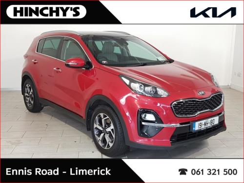 Kia Sportage 1.6CRDi K3 Automatic SUV Diesel Red