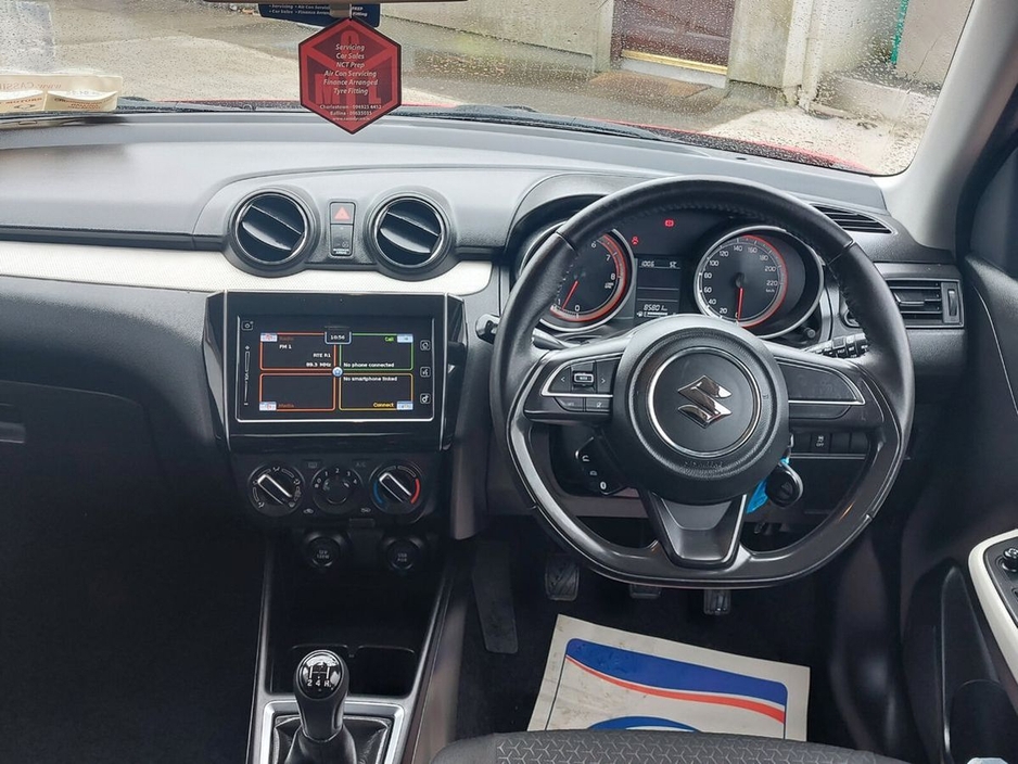 Suzuki Swift 0.0 1.0 Boosterjet SZ-T Hatchback Petrol Red