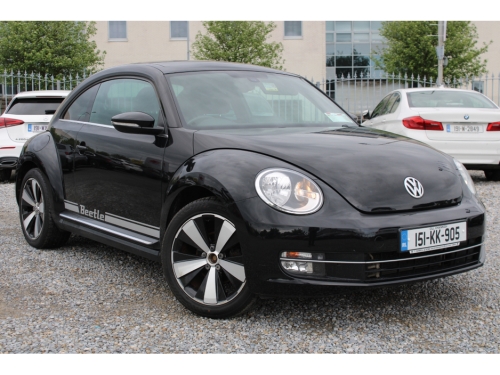 Volkswagen Beetle 0.0 DESIGN 1.2 TSI MANUAL 6SPEED FWD BLUEMOTION 105 3DR Hatchback Petrol Black