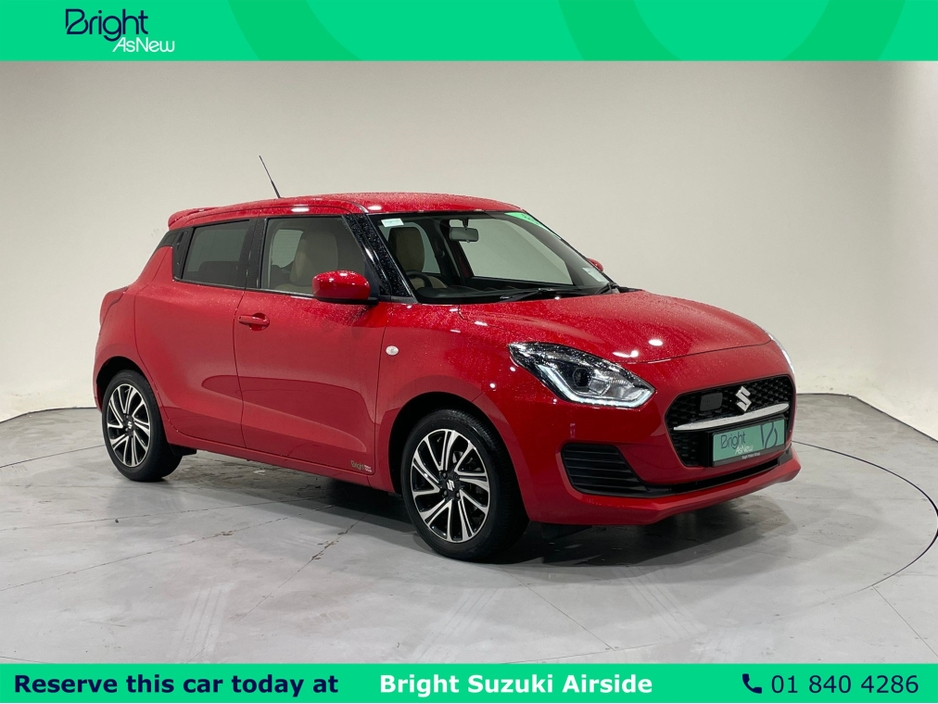 Suzuki Swift 0.0 'Brights Comfort Edition' 1.2 manual Hybrid (now with up to a 7 year warranty) Hatchback Petrol Red