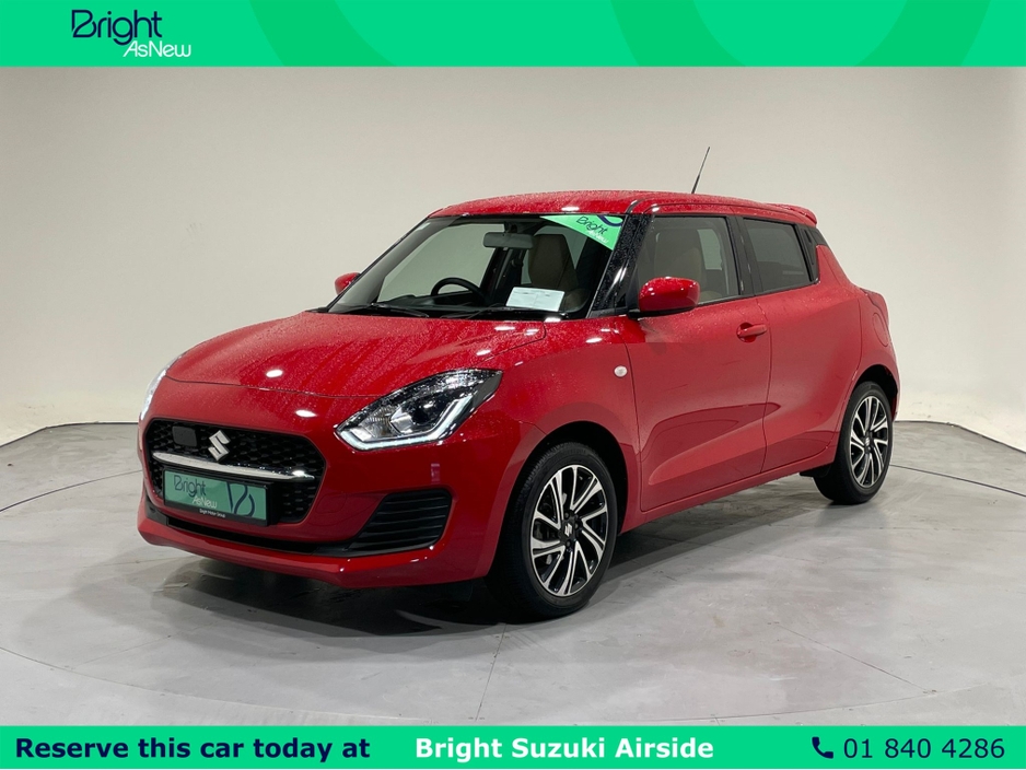 Suzuki Swift 0.0 'Brights Comfort Edition' 1.2 manual Hybrid (now with up to a 7 year warranty) Hatchback Petrol Red