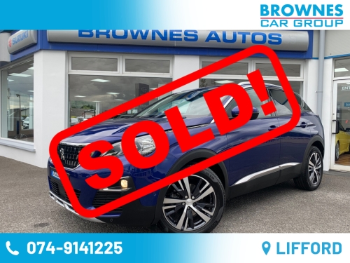 Peugeot 3008 0.0 ALLURE BLUEHDI S/S MPV Diesel Blue