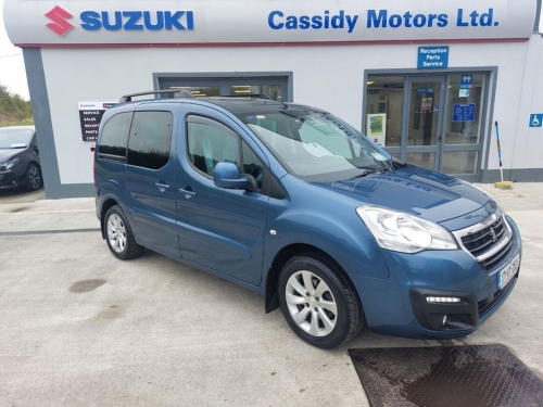 Peugeot Partner 0.0 1.6 BlueHDi 100bhp 5 Seats S&amp;S Active MPV Diesel Blue