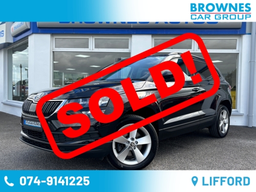 Skoda Karoq 0.0 SE TDI SCR Estate Diesel Black