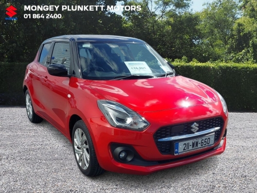 Suzuki Swift 0.0 SZT 1.2 Hybrid Hatchback Petrol Red