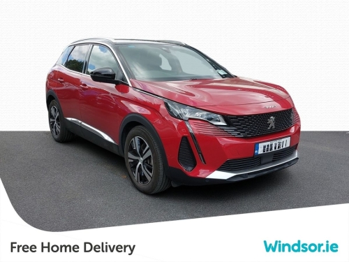 Peugeot 3008 0.0 HYBRID2 PHEV 225bhp GT Line SUV Petrol / Electric Hybrid Red