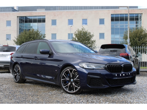 BMW 5 Series 0.0 M SPORT MHEV AUTO Estate Hybrid Blue