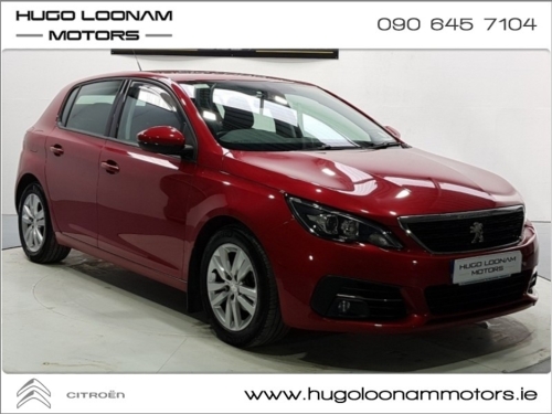 Peugeot 308 0.0 B6 F/L ACTIVE 1.6 BLUE HDI 100 4DR Hatchback Diesel Red