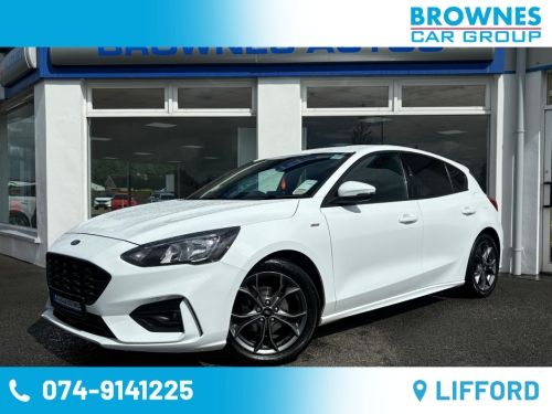 Ford Focus 0.0 ST-LINE 1.5 TDCI 125PS 6SPEED 5DR Hatchback Diesel White