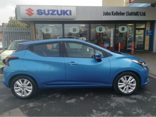 Nissan Micra 0.0 1.0 SV 195 4DR Hatchback Petrol Blue