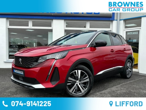 Peugeot 3008 0.0 ALLURE PREMIUM BHDI MPV Diesel Red