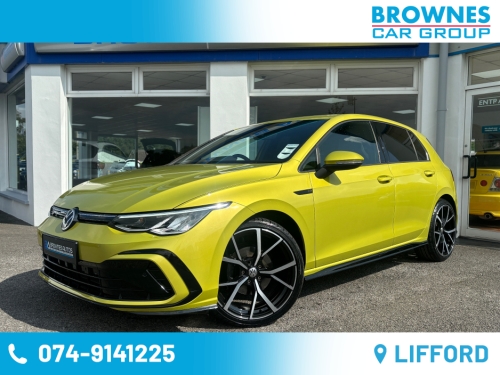 Volkswagen Golf 0.0 R-LINE TDI S-A Hatchback Diesel Yellow