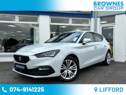 SEAT Leon 0.0 SE DYNAMICS TDI Hatchback Diesel White