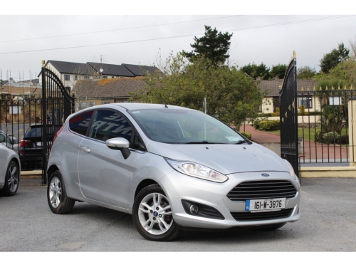 Ford Fiesta 0.0 1.0 ZETEC ECOBOOST 100P 100PS 3DR Hatchback Petrol Silver