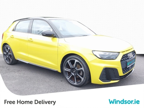 Audi A1 0.0 30 TFSI 110HP S line Hatchback Petrol Yellow