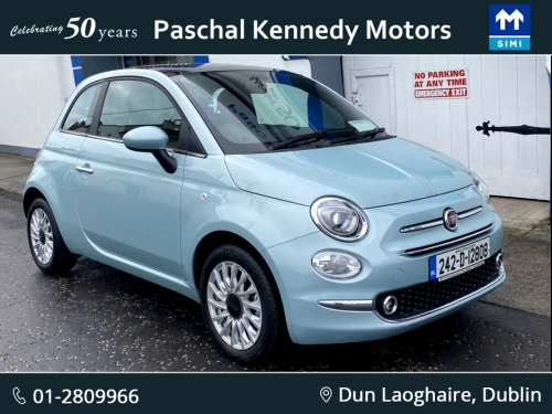 Fiat 500 0.0 HYBRID 1.0 DOLCEVITA  GLASS ROOF MHEV 3DR Hatchback Petrol Green