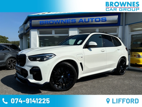 BMW X5 0.0 XDRIVE45E M SPORT AUTO Estate Petrol / Electric Hybrid White