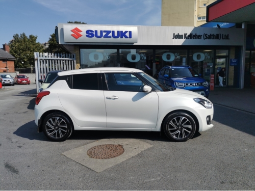 Suzuki Swift 0.0 1.2 DUALJET HYBRID SZ5 C CVT 5DR Hatchback Petrol White