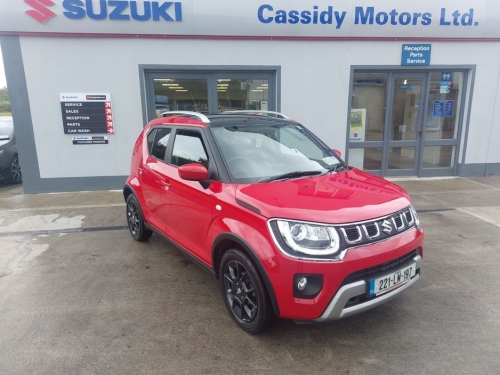 Suzuki Ignis 0.0 1.2 Hybrid SZ-T MT Hatchback Petrol Red