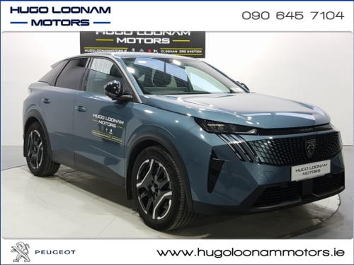 Peugeot 3008 ALLURE 73KWH 210BHP MPV Electric Blue