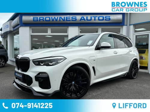 BMW X5 0.0 XDRIVE45E M SPORT AUTO Estate Petrol / Electric Hybrid White