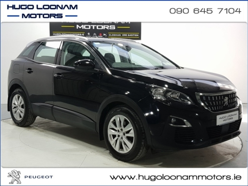 Peugeot 3008 0.0 ACTIVE 1.5 BLUE HDI 130 6 6.2 4DR MPV Diesel Black