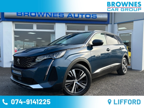 Peugeot 5008 0.0 1.5BHDI ALLURE PRM 130HP MPV Diesel Blue