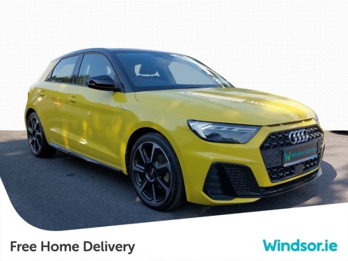 Audi A1 0.0 30 TFSI 110HP S line Hatchback Petrol Yellow