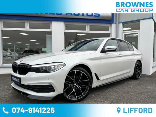 BMW 5 Series 0.0 SE MHEV AUTO Saloon Diesel White