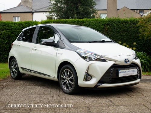 Toyota Yaris 0.0 HY Y20 4DR AUTO MPV Hybrid White