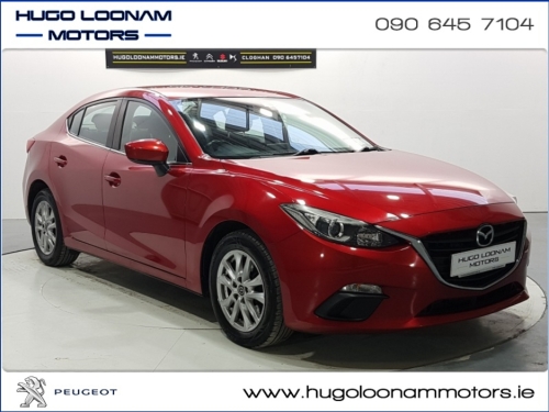 Mazda Mazda3 0.0 1.5 D 105PS EXECUTIVE IPM 4 4DR Saloon Diesel Red