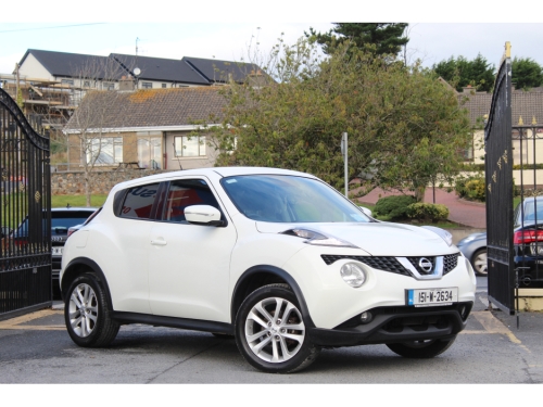 Nissan Juke 0.0 1.5 DCI ACENTA 110PS 5DR Hatchback Diesel White