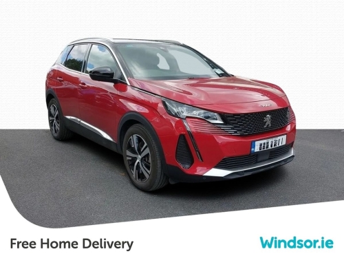 Peugeot 3008 0.0 HYBRID2 PHEV 225bhp GT MPV Petrol / Electric Hybrid Red