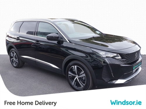 Peugeot 5008 0.0 1.2 Hybrid 136bhp E-DCS6 GT MPV Hybrid Black