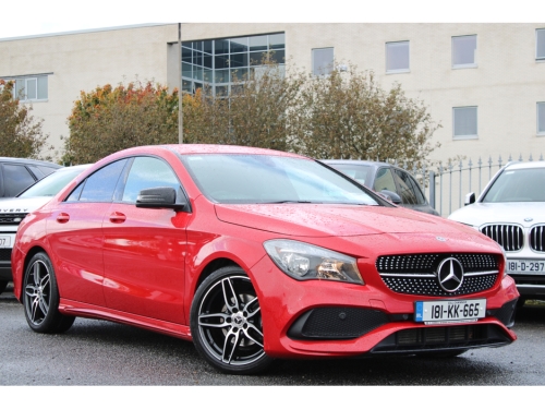 Mercedes-Benz Cla Class 0.0 180 D AMG SPORT + Night Pack Saloon Diesel Red