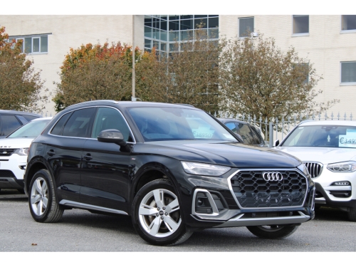 Audi Q5 0.0 S LINE 50 TFSI E QUATTRO Estate Hybrid Black