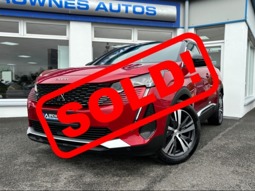 Peugeot 3008 0.0 ALLURE PREMIUM BHDI MPV Diesel Red