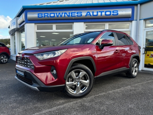 Toyota Rav4 0.0 DESIGN HEV 4X2 CVT Estate Hybrid Red