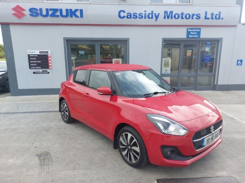 Suzuki Swift 0.0 1.0 Boosterjet SHVS SZ5 Hatchback Petrol Red