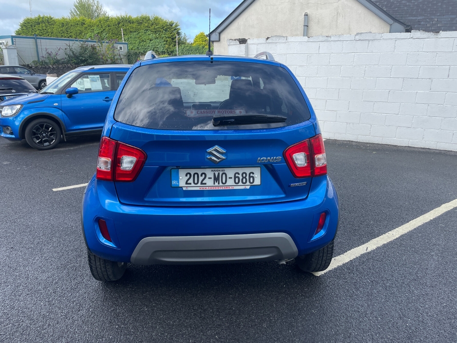 Suzuki Ignis 0.0 1.2 Hybrid SZ5 MT Hatchback Hybrid Blue