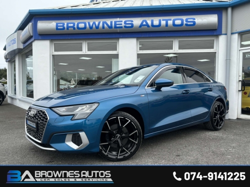 Audi A3 0.0 2.0 TDI SPORT 30 116PS 4DR Saloon Diesel Blue