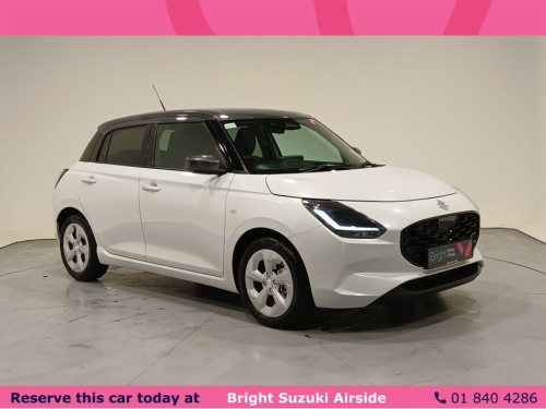 Suzuki Swift 0.0 Motion 1.2 manual Hybrid New Model (Now with up to a 7 year warranty) Hatchback Hybrid White