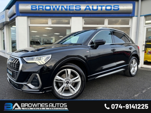 Audi Q3 0.0 S LINE 35 TDI S-A Estate Diesel Black