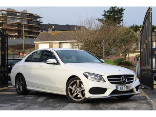 Mercedes-Benz C Class 0.0 C180 D AMG LINE 4DR AUTO Saloon Diesel White