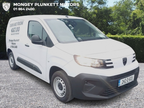 Peugeot Partner 0.0 PARTNER PRO PLUS1.5 650 *PRICE EX VAT* MPV Diesel White