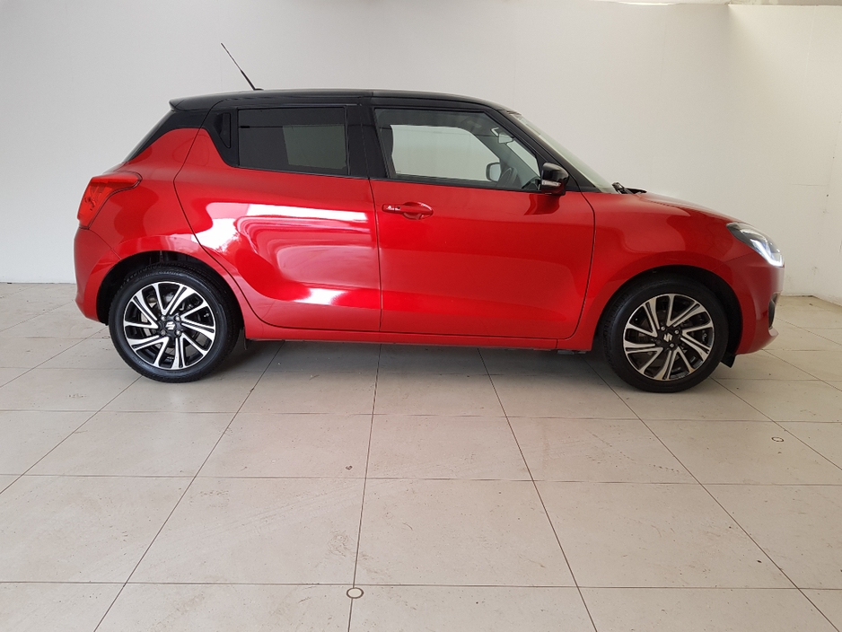 Suzuki Swift 0.0 Massive Spec 1.2 Dualjet Hybrid SZ5 5DR Two Tone Hatchback Hybrid Red