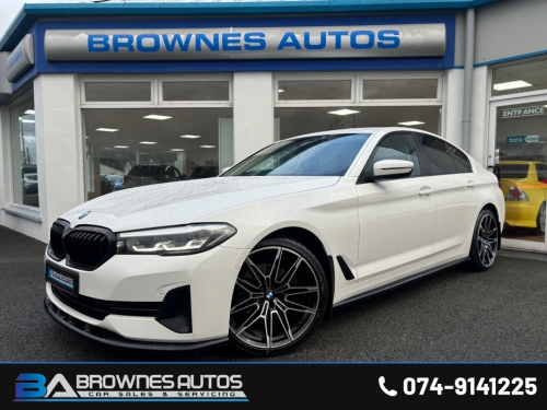 BMW 5 Series 0.0 SE MHEV AUTO Saloon Diesel White