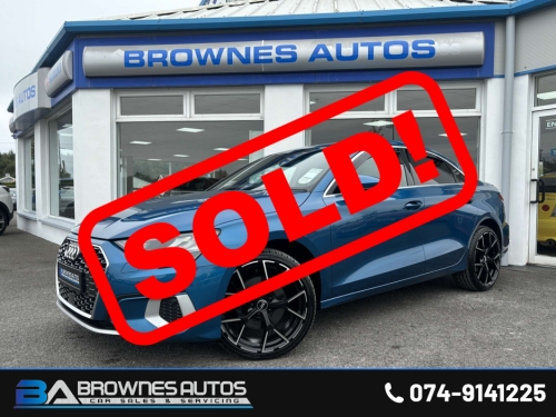 Audi A3 0.0 2.0 TDI SPORT 30 116PS 4DR Saloon Diesel Blue