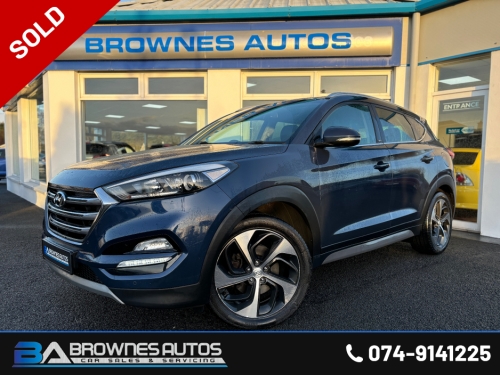 Hyundai Tucson 0.0 1.7 CRDI SPORT EDITION 116PS 5DR Hatchback Diesel Blue